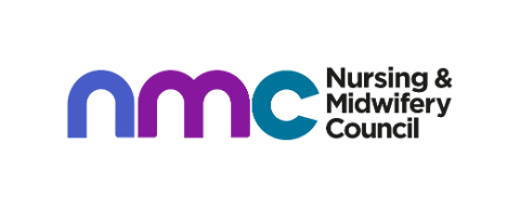 Nursing and Midwifery Council Accreditation Logo.