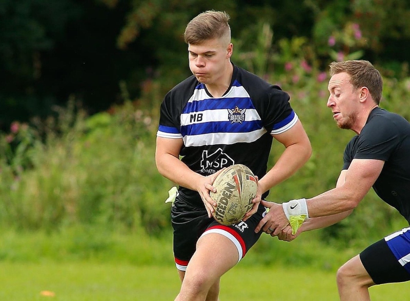 Matthew Baxter Rugby shot.