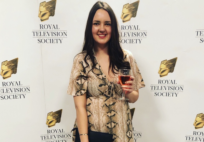 Lauren Smith-Jones at the Royal Television Society Awards.