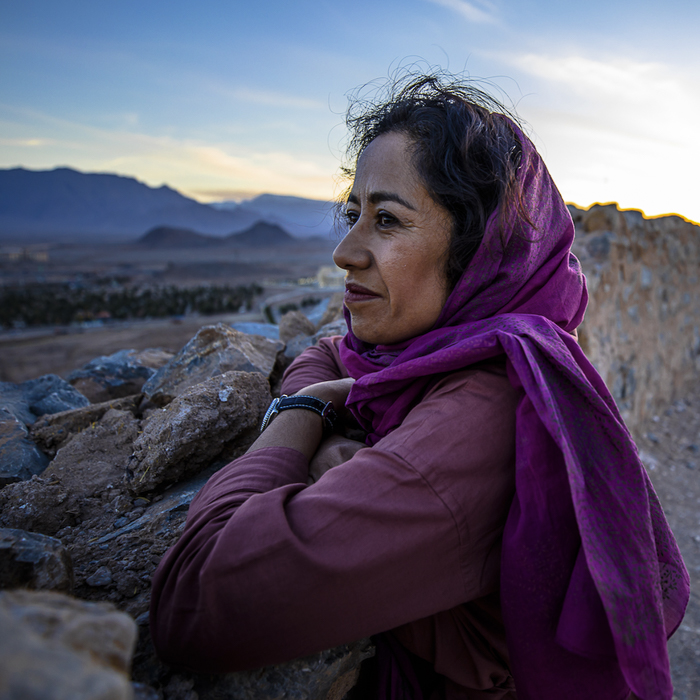 Headshot of Samira Ahmed.