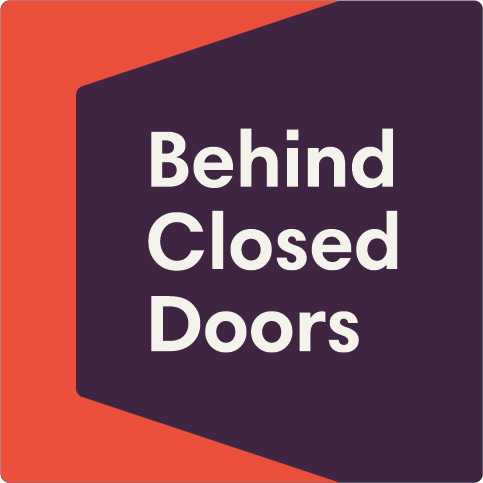 Logo of Behind Closed Doors..