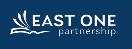 Logo of East One Partnership.