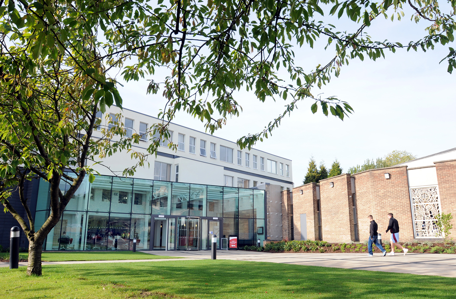 Main building of Leeds Trinity University campus.