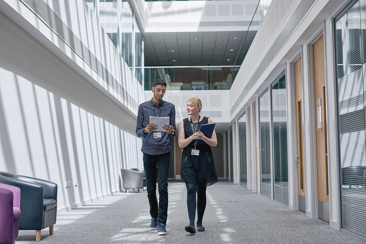 Student on work placement at West Yorkshire Police.