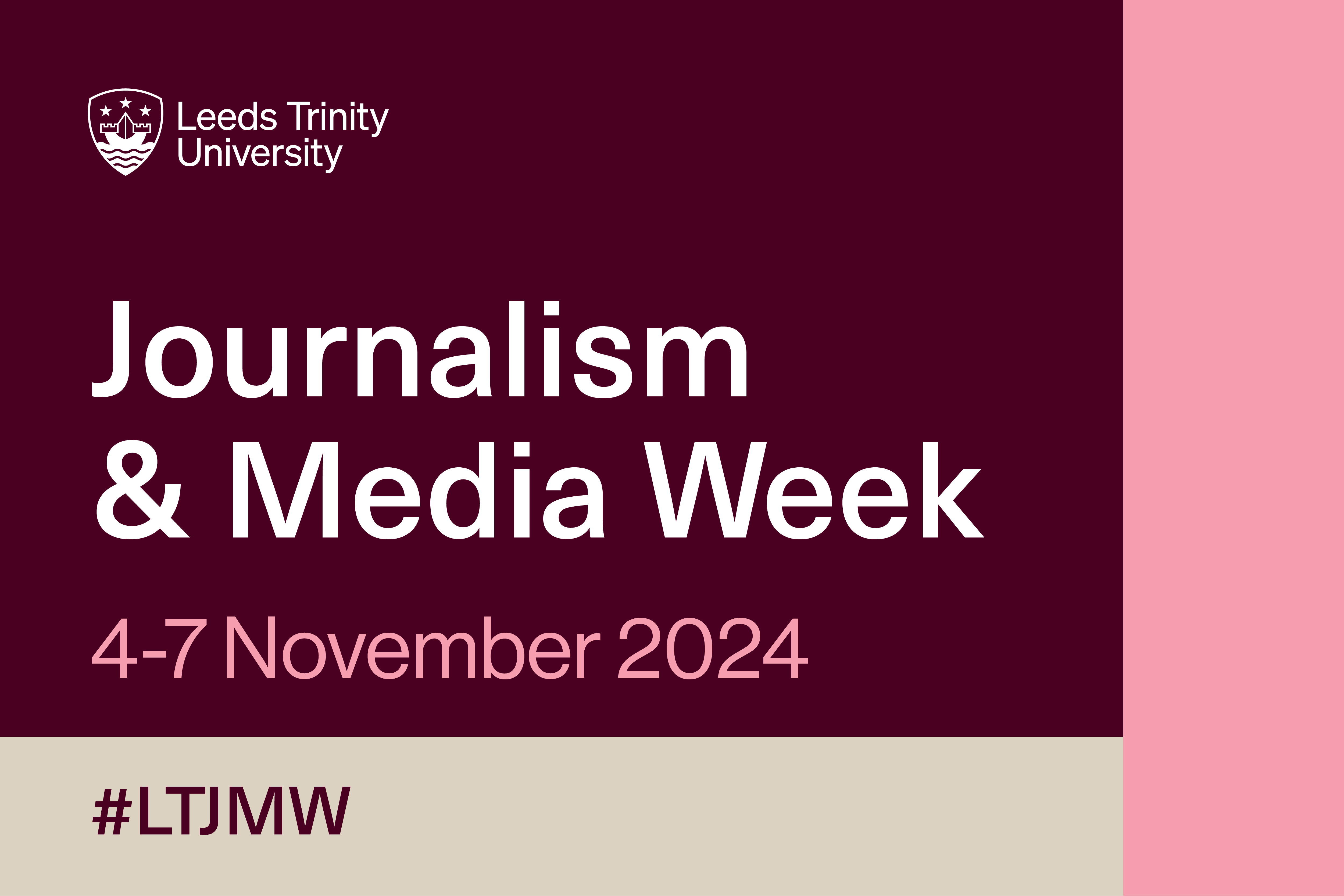 image of Journalism and Media Week information..